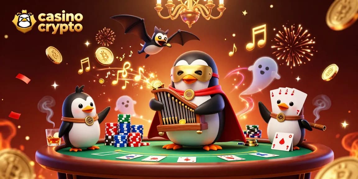 Gagnez avec le casino crypto, découvrez des pièces Bitcoin et Ethereum parmi des parties animées de poker.