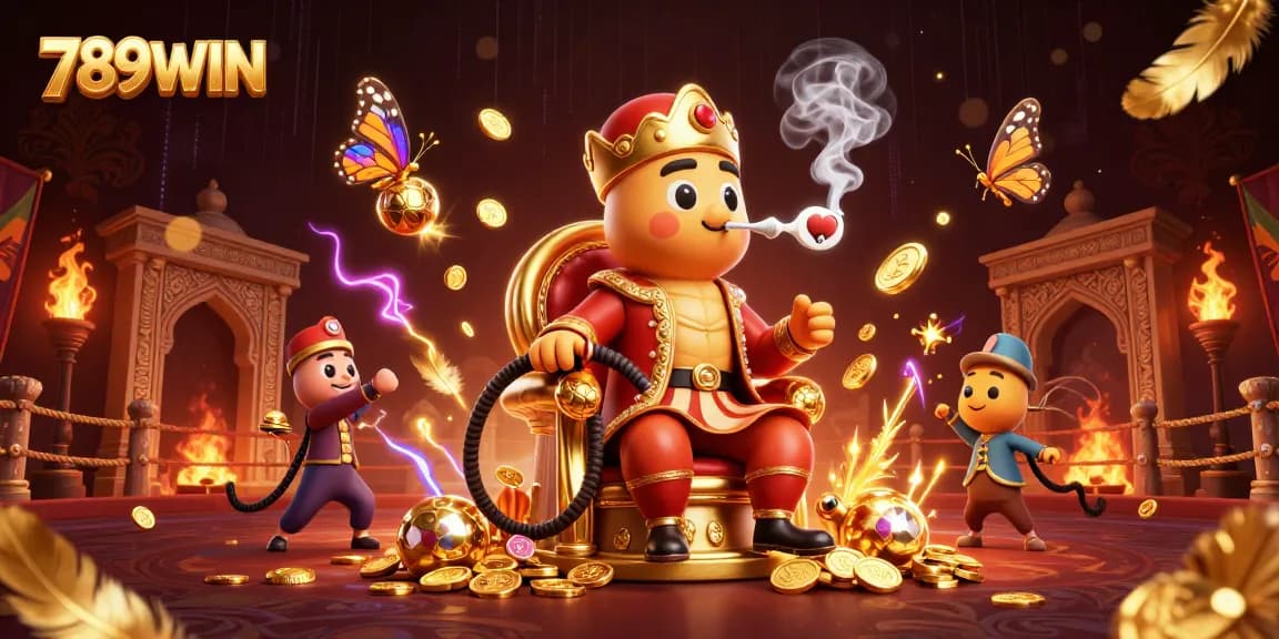 Experience the thrill of gaming with 789WIN, featuring vibrant casino elements and action-packed visuals.