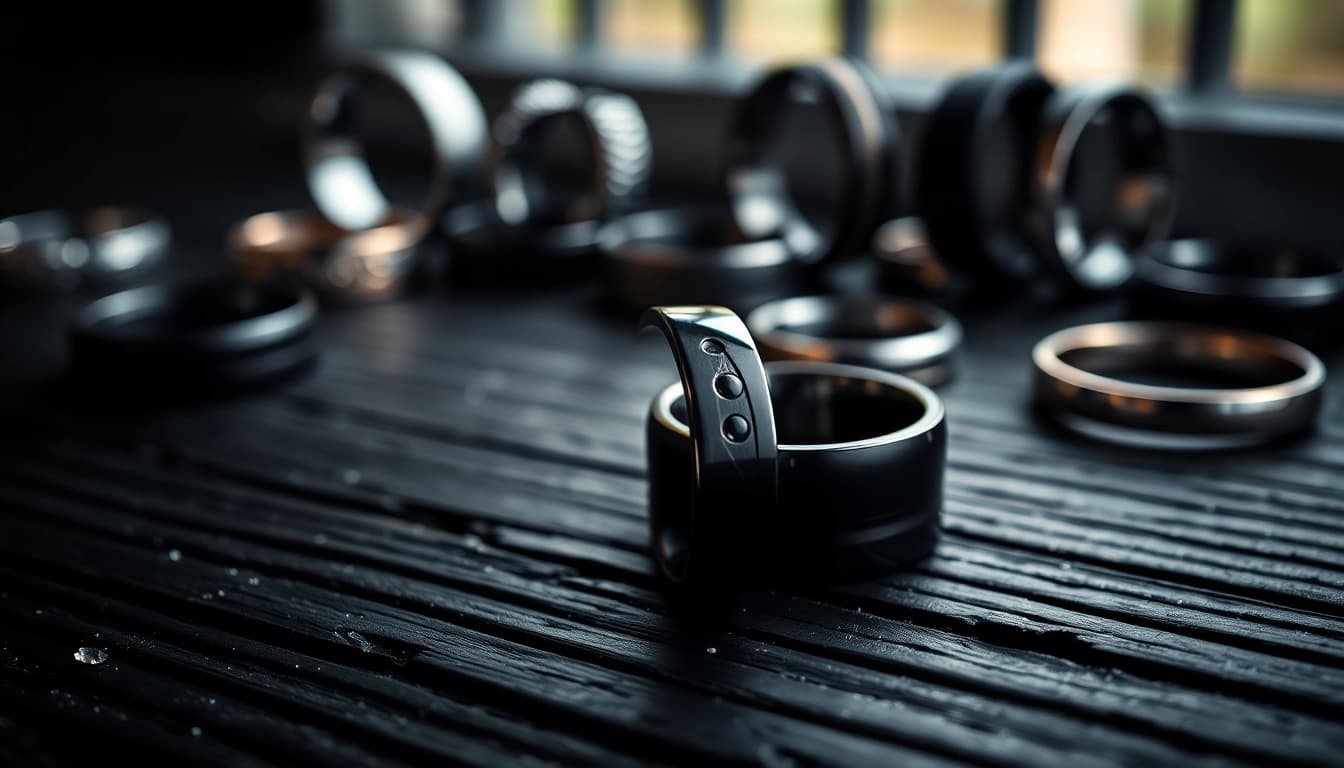 Stylish Black Wedding Rings for Men: Discover Unique Designs That Stand Out