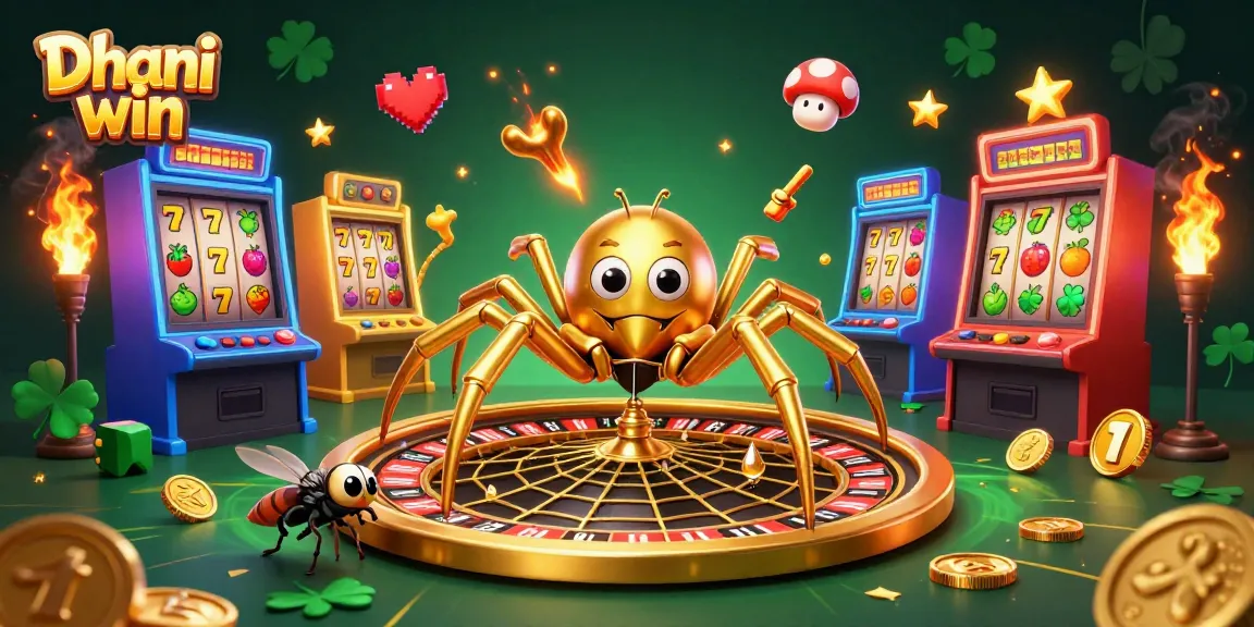 Dhani win offers thrilling games with an animated roulette and colorful slot machines.