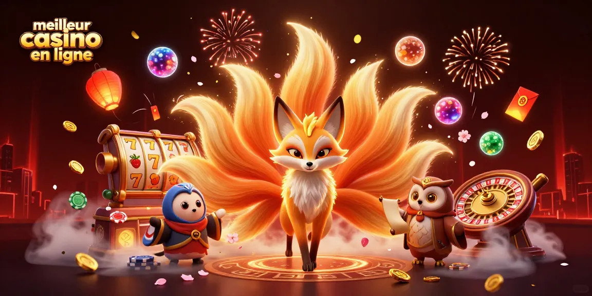 Jouer au meilleur casino en ligne avec des éléments animés et des personnages colorés.