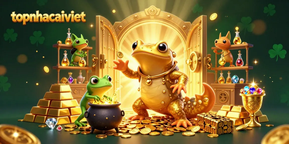 Experience gaming excitement at topnhacaiviet with a magical casino alchemist scene.