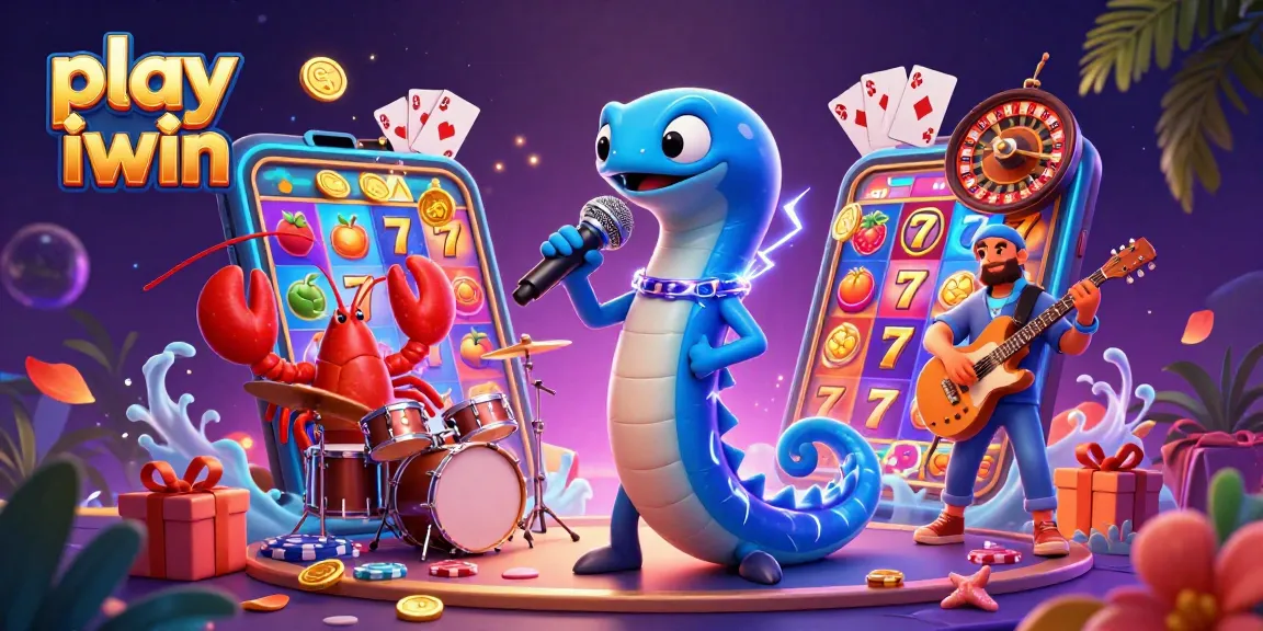 Engage in thrilling gameplay and vibrant fun as you play iwin with electrifying characters in an underwater casino.
