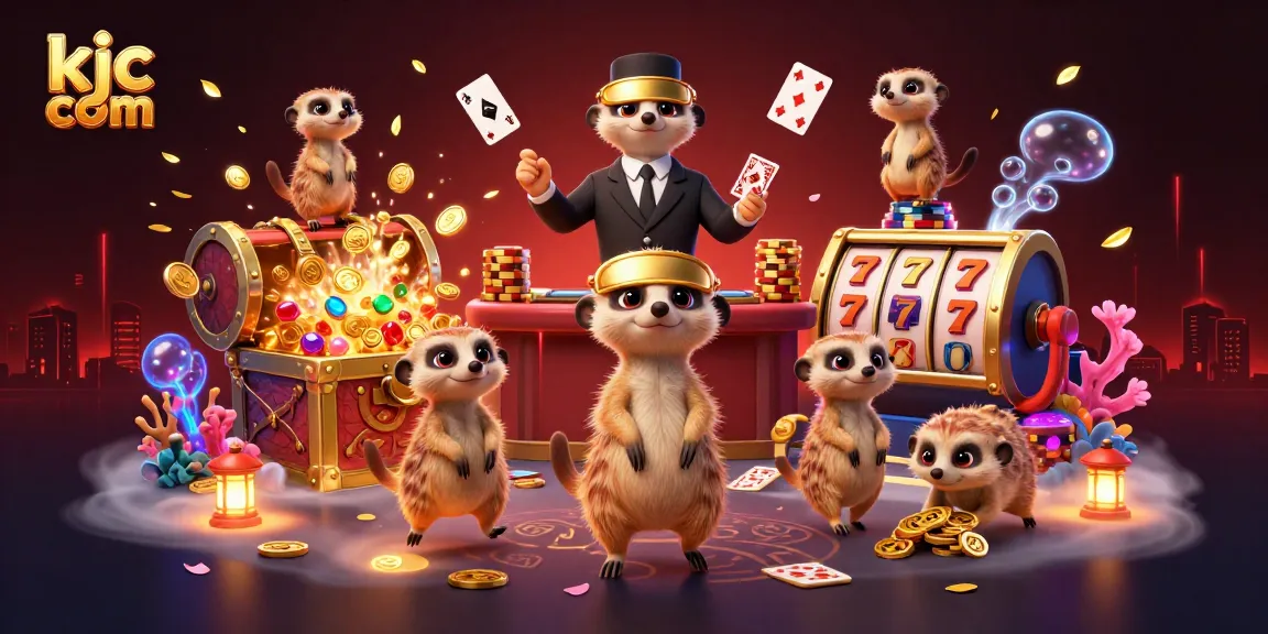 Engage with thrilling actions at kjc com, where meerkats host a vibrant casino adventure.