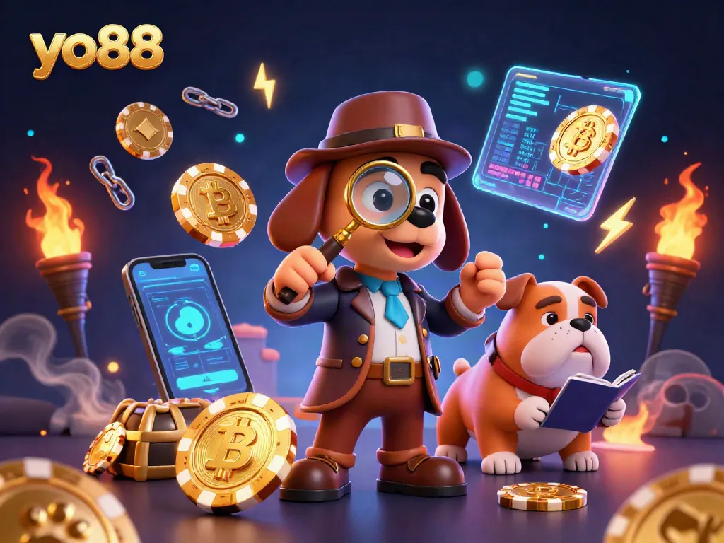 Enjoy thrilling action with yo88’s golden poker chip clue as characters investigate for treasure.