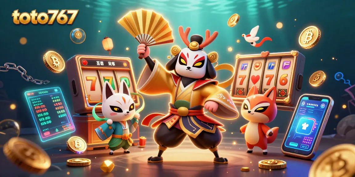 Menangkan permainan slot di toto767 dengan karakter unik dan elemen kasino menggembirakan.
