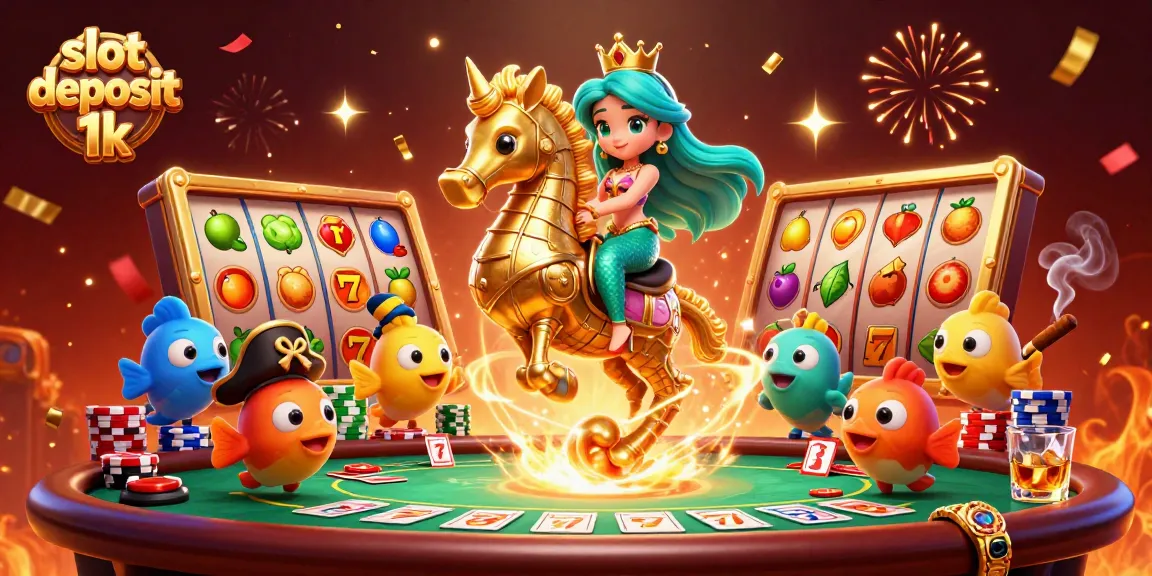 Slot deposit 1k memudahkan pemain menikmati permainan dengan deposit rendah dan cepat.
