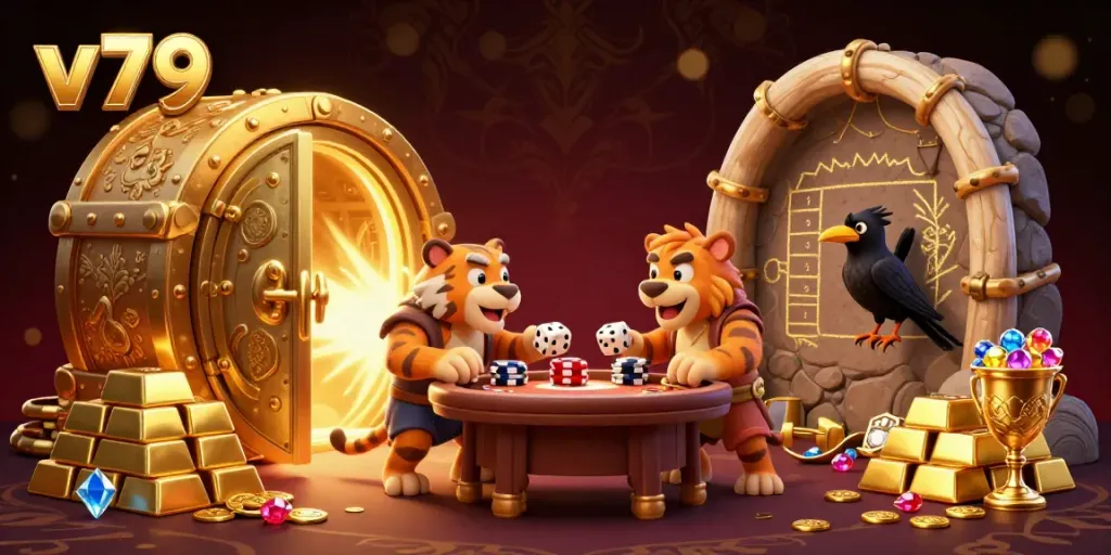 Engage in thrilling gameplay at v79 with exciting casino adventures featuring charming cartoon characters.
