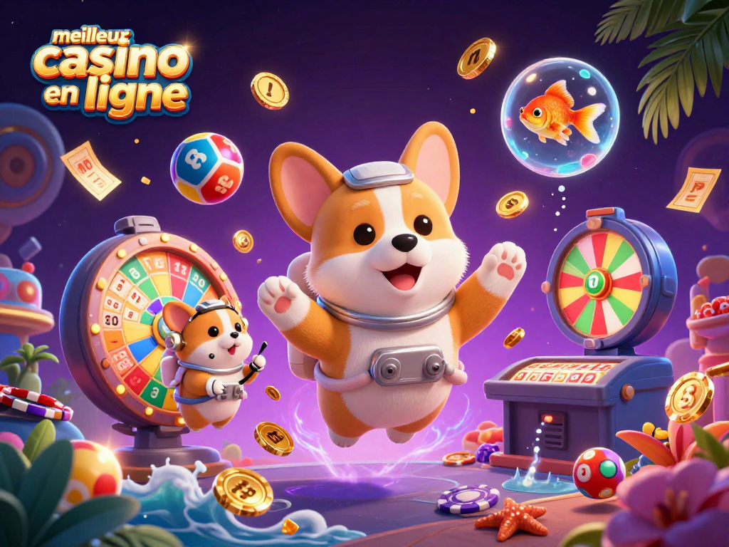 Revivez l'excitation du meilleur casino en ligne en jouant avec des lots colorés et une ambiance dynamique.
