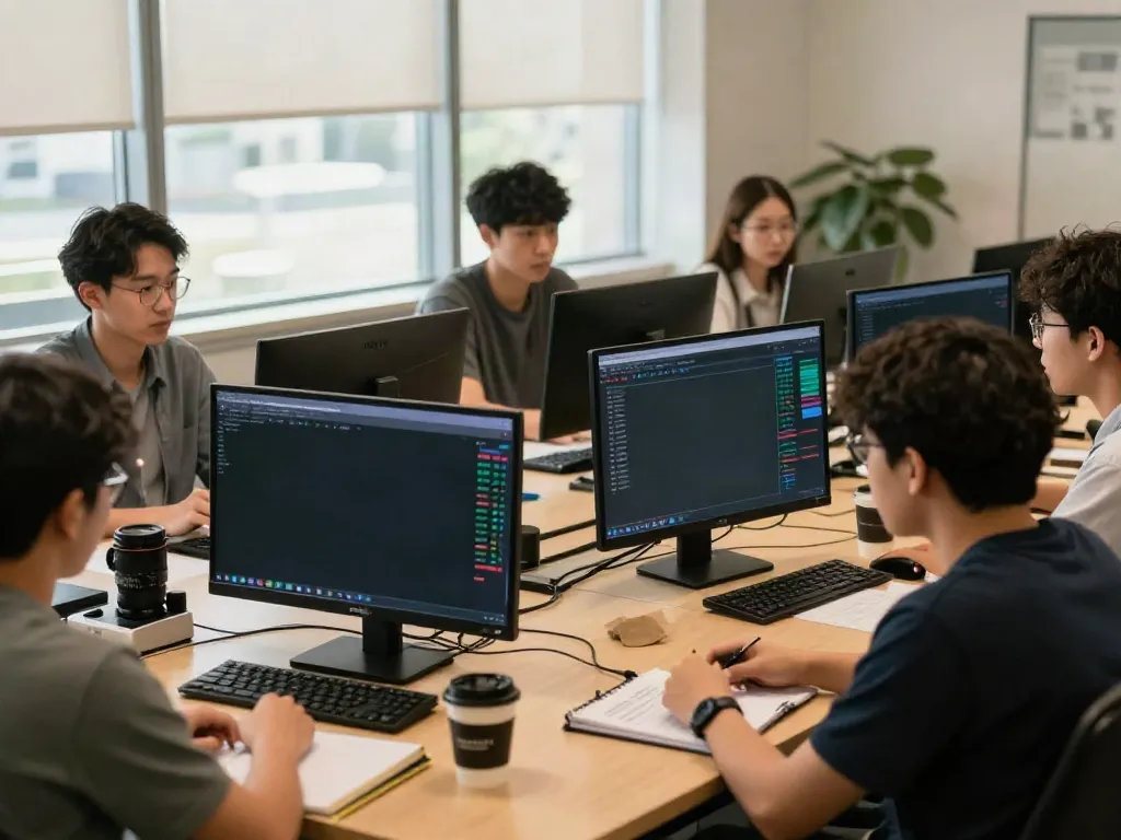 보증놀이터 메이저사이트에 대한 논의 중인 다양한 사람들과 안전한 배팅 환경을 보여주는 이미지