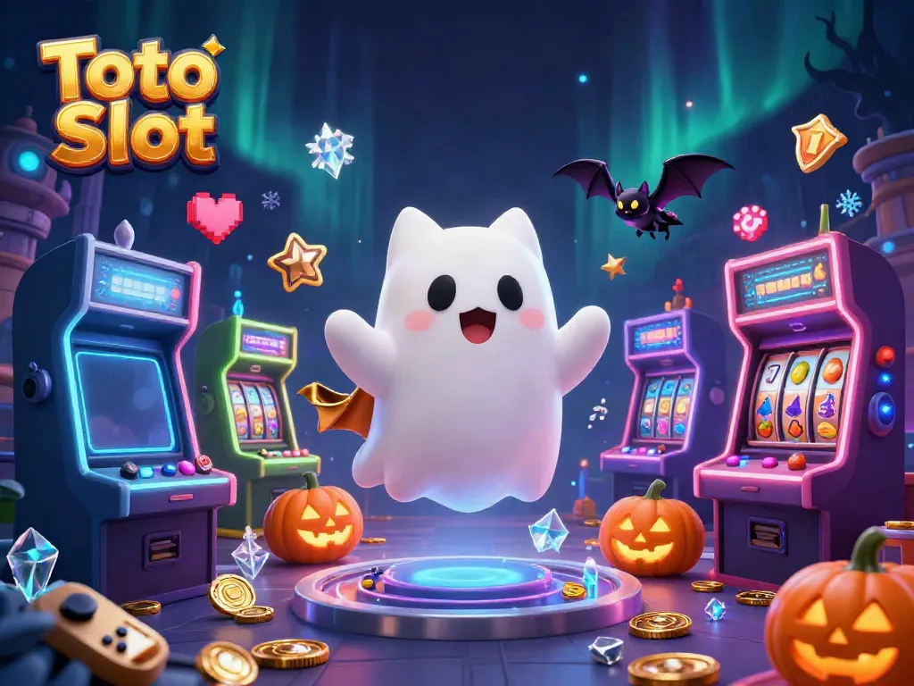 Menangkan jackpot di Toto Slot dengan kucing hantu dan kelelawar vampir dalam kasino menyeramkan.