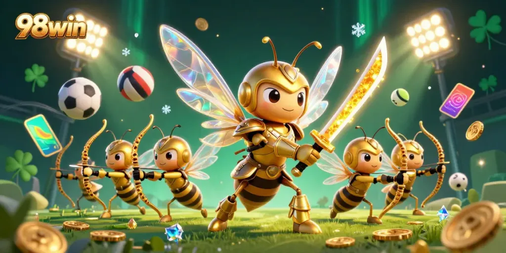 Experience thrilling gaming adventures at 98win with engaging casino elements.