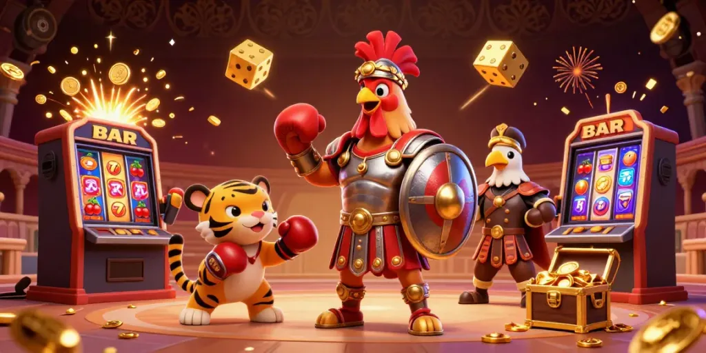 Engage with thrilling S8 slot machines and dynamic gaming elements in an online casino scene.