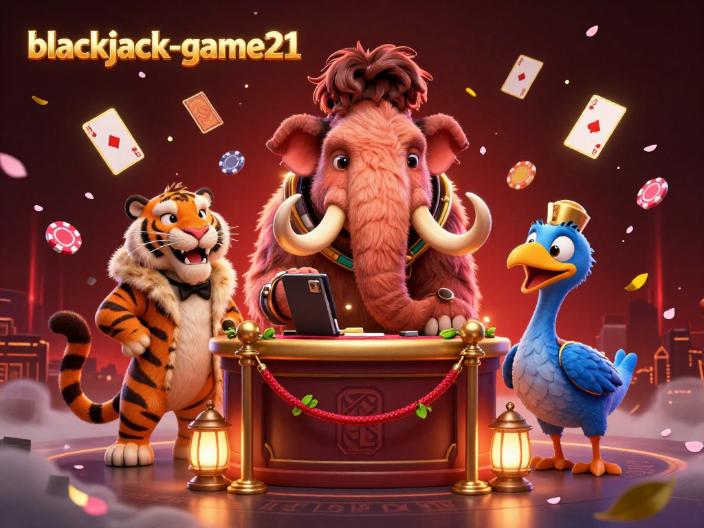 Experience blackjack-game21 fun at our thrilling casino with unique characters and vibrant game elements.