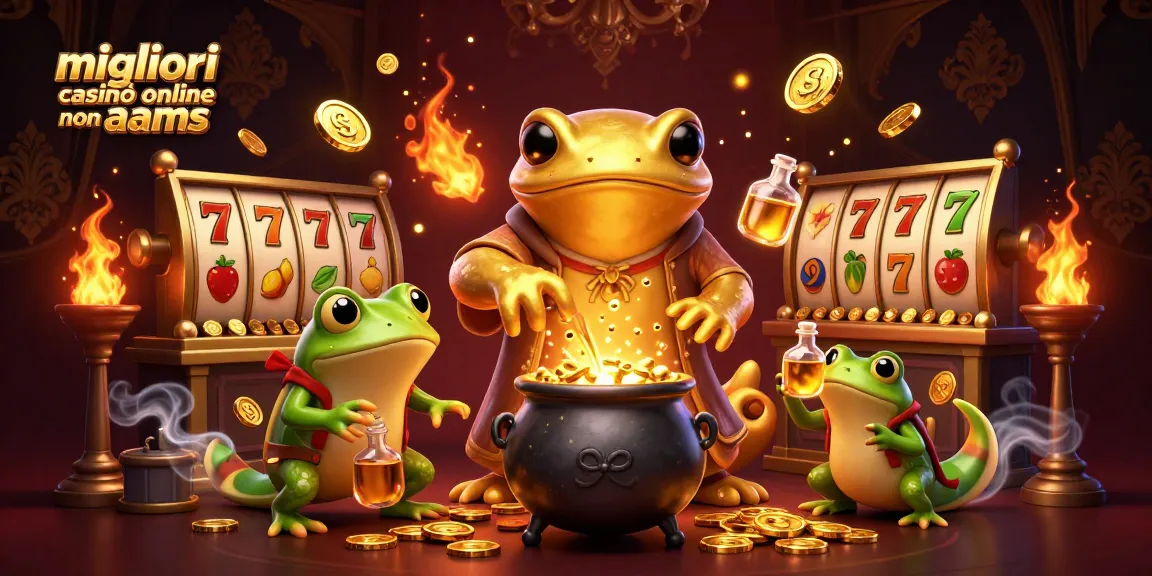 Gioca nei migliori casinò online non aams con un’alchimia di vincite dorate e fortunati rulli delle slot.