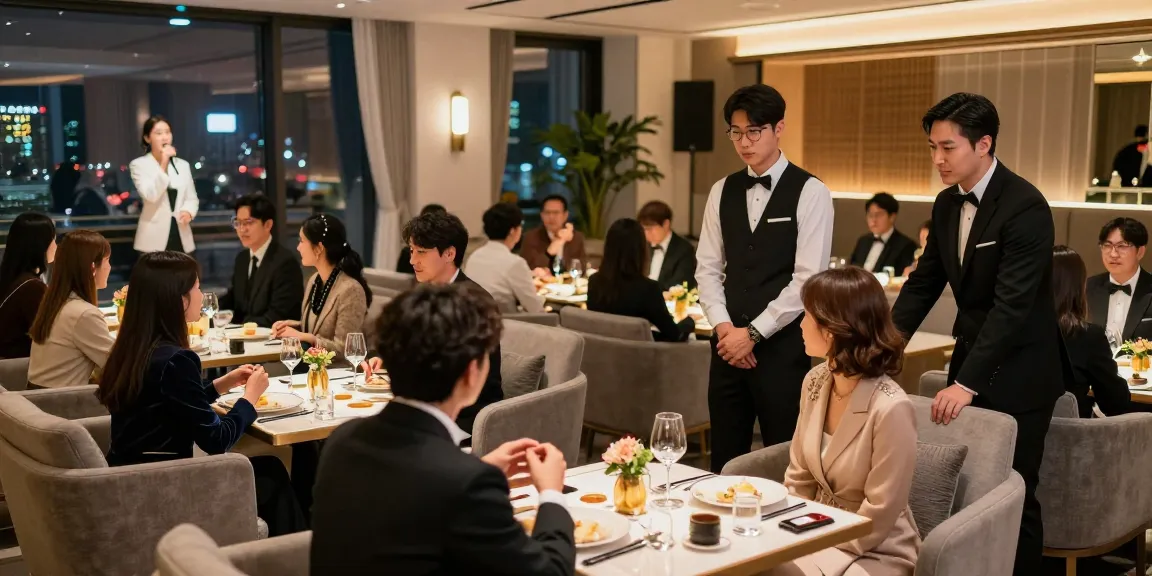 강남구구단 쩜오에서 프리미엄 서비스를 즐기는 세련된 분위기