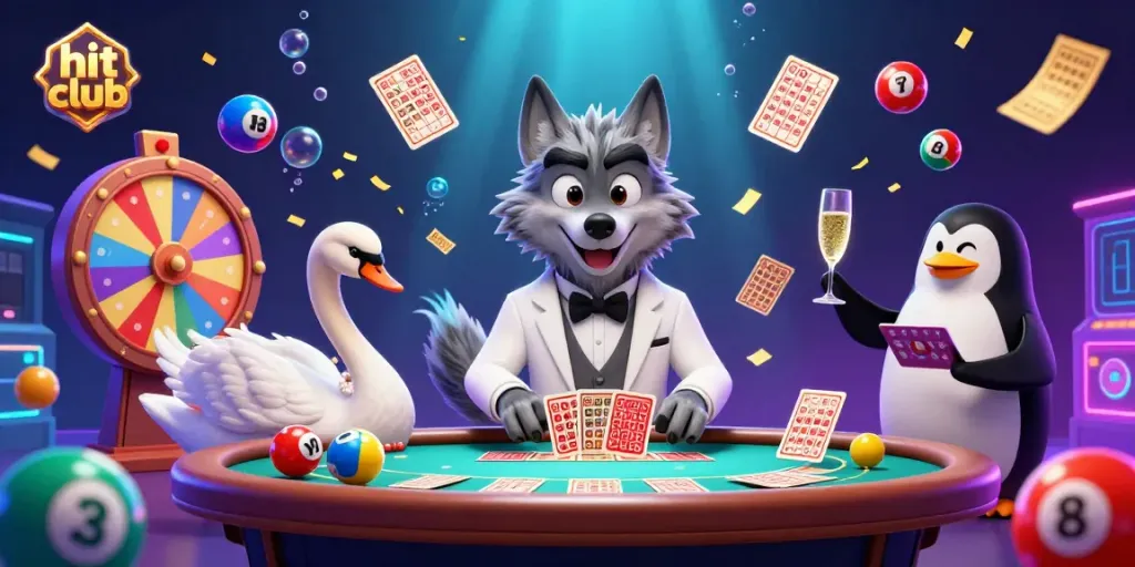 Experience the thrill at hit club with engaging games and vibrant casino elements!