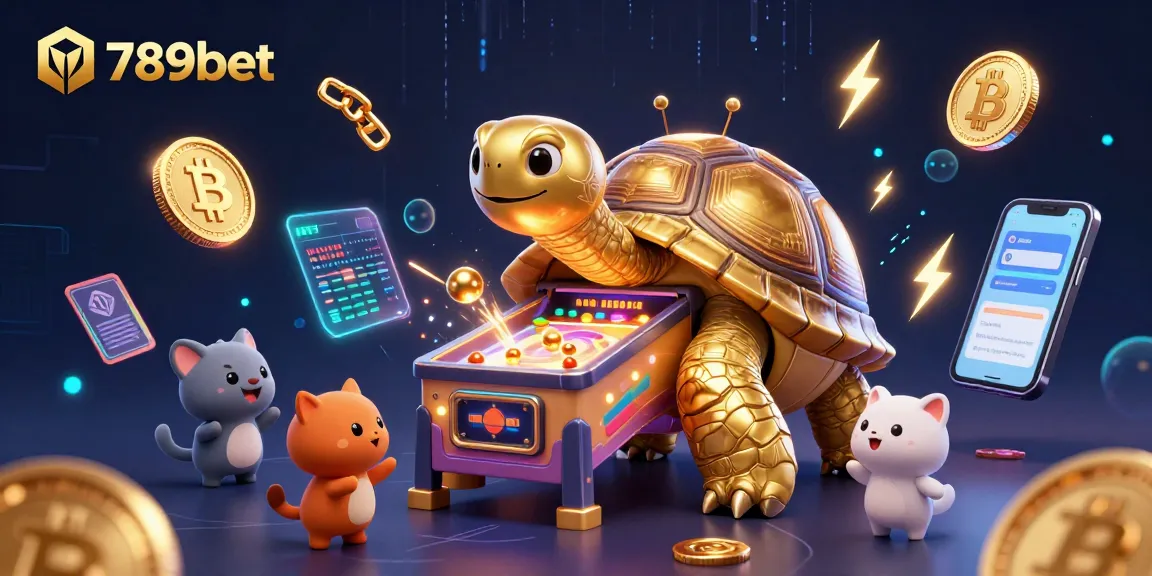 Experience the excitement of gaming at 789bet with vibrant 3D casino elements and characters.