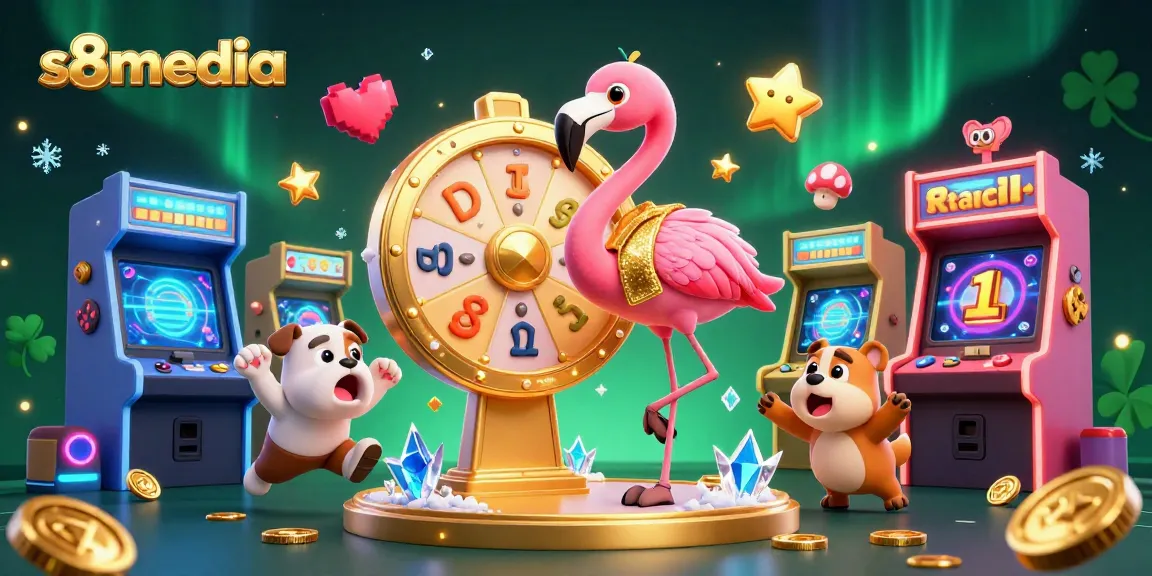 Spin the prize wheel with s8media for exciting gaming wins and vibrant casino fun!