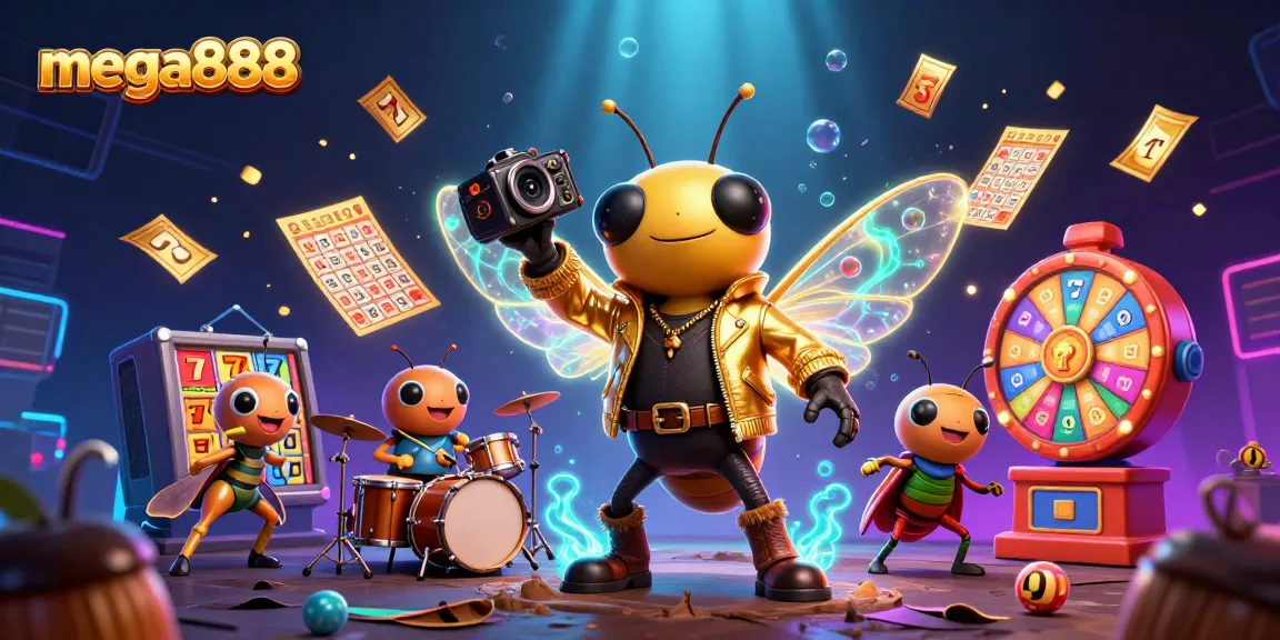 Experience mega888 with vibrant slot games and dynamic characters in captivating 3D art.