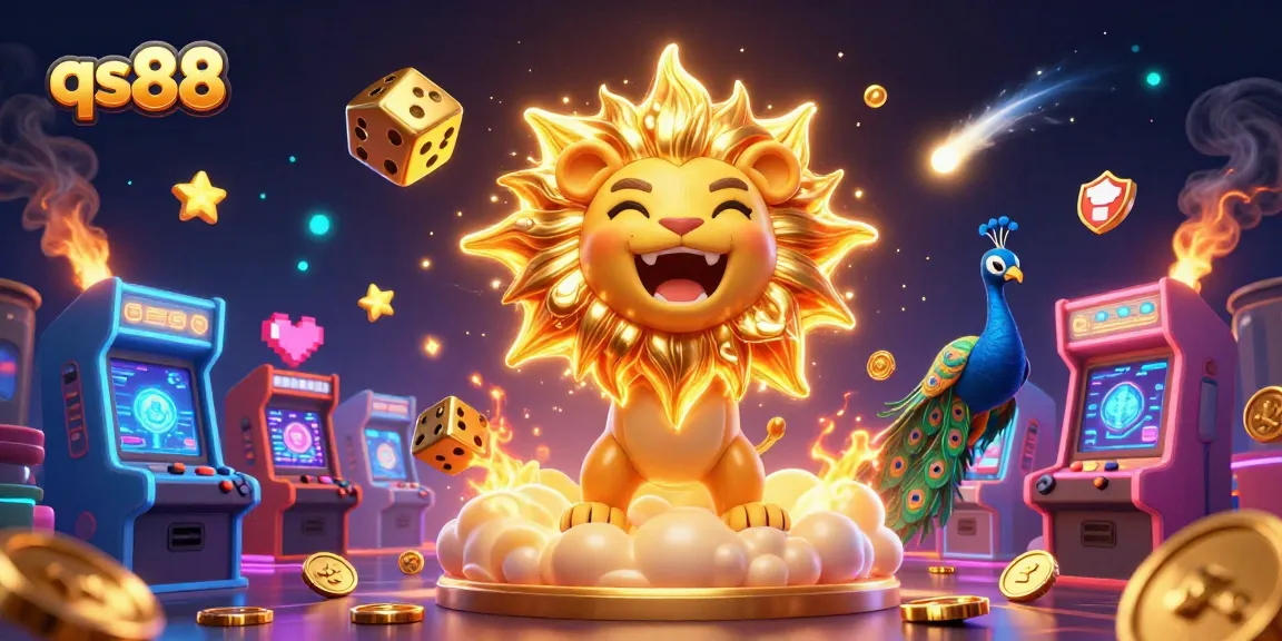 Experience thrilling games at qs88, with vibrant characters and immersive casino elements.