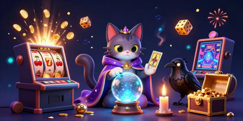 Experience engaging game online dynamics with vibrant, mystical characters and jackpot excitement.