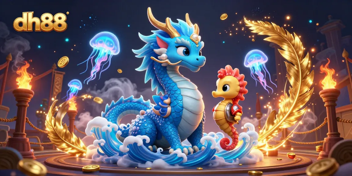 Engage with vibrant gameplay at dh88 featuring colorful characters and rich casino elements.