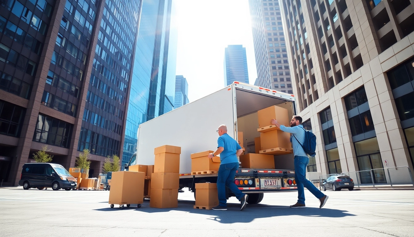 Efficient team providing Commercial Moving Services NYC with organization and professionalism.