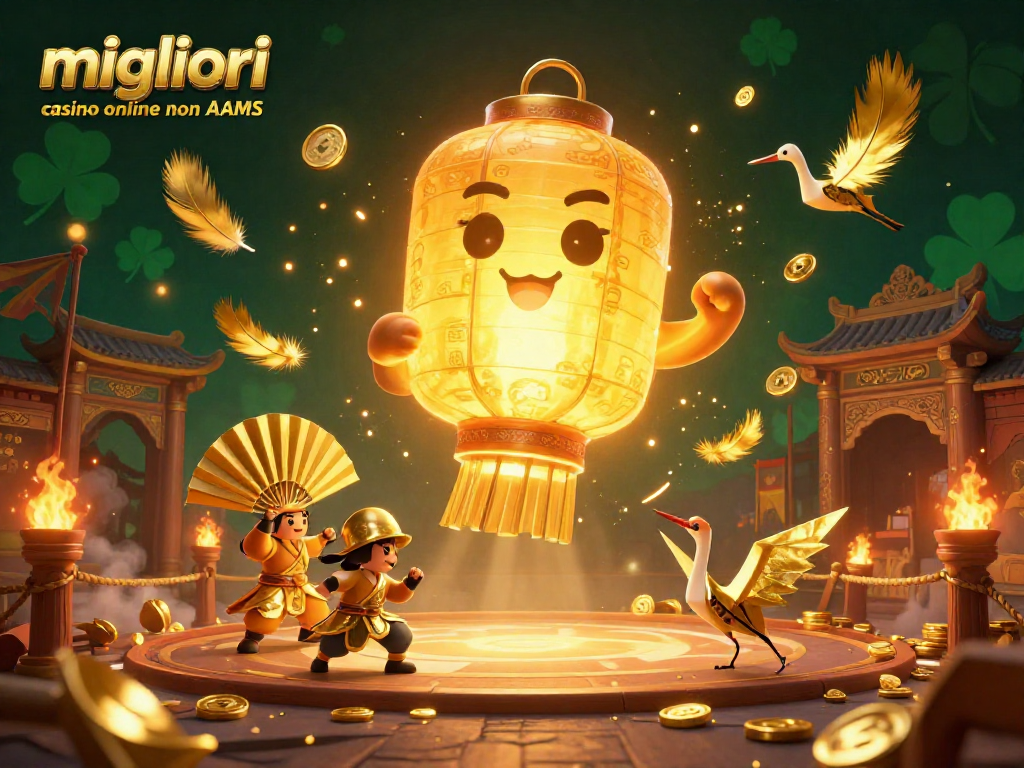 Scopri i migliori casino online non AAMS con questa vivace illustrazione 3D che rappresenta l'esperienza di gioco.