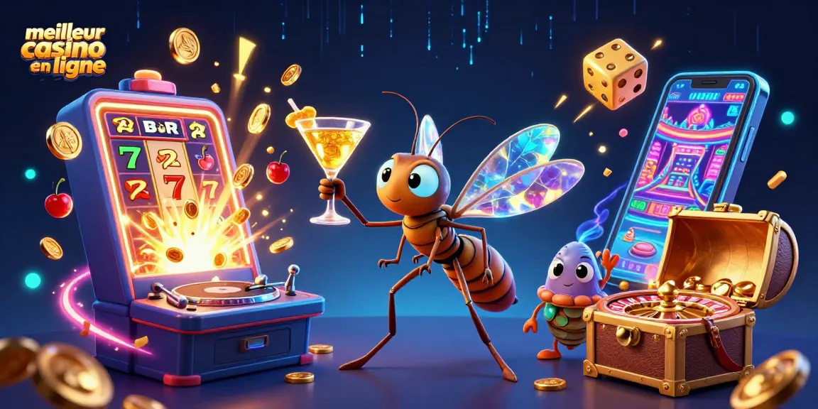 Profitez de l'expérience du meilleur casino en ligne avec un mélange de personnages animés et d'éléments de jeu captivants
