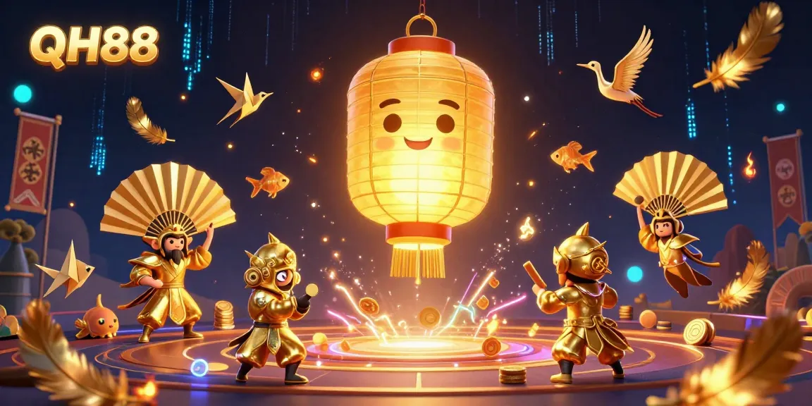 Engage with QH88’s vibrant bắn cá experience powered by the golden lantern spirit and warriors.