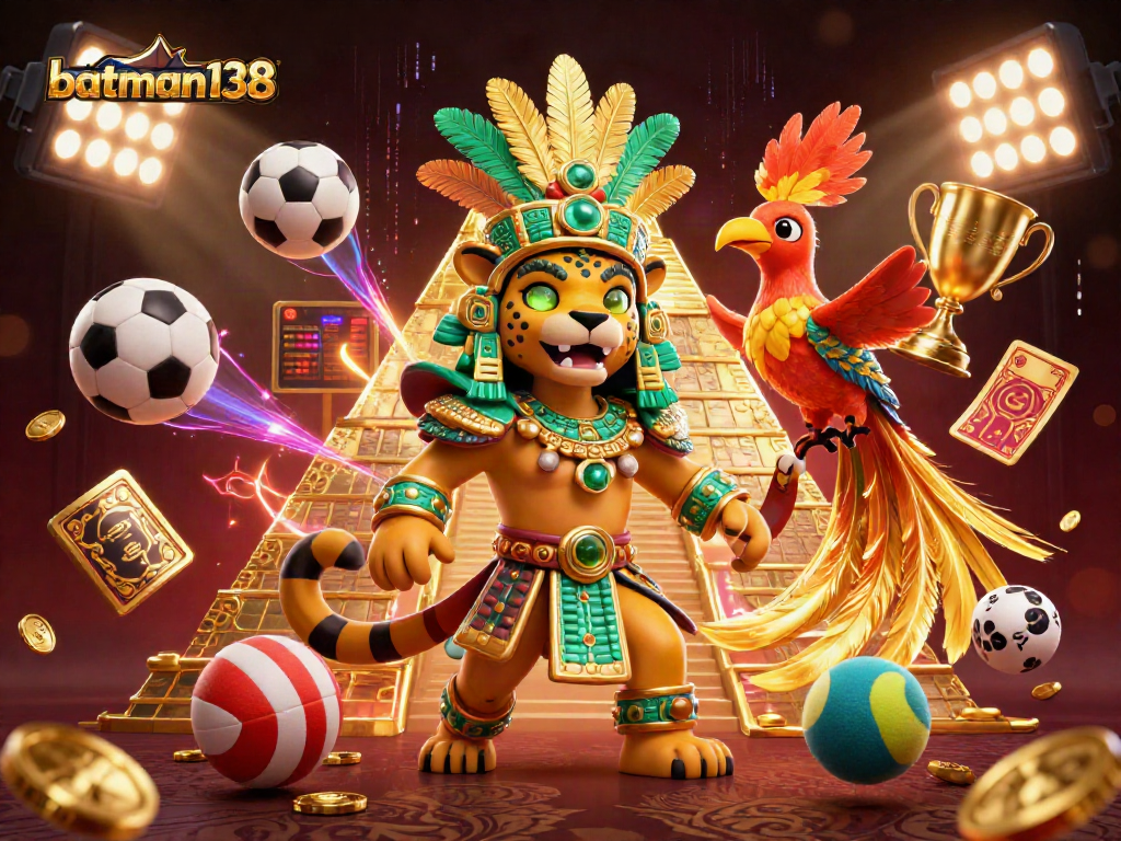 Join batman138 for thrilling sports betting adventures with immersive 3D visuals and dynamic elements.