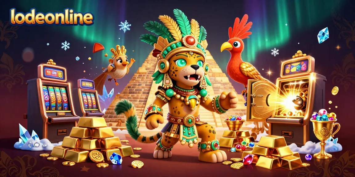 Play and win with lodeonline's immersive slot games featuring vibrant 3D illustrations.