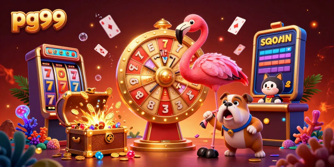 Engage with pg99's thrilling jackpot experience in this vibrant casino scene.