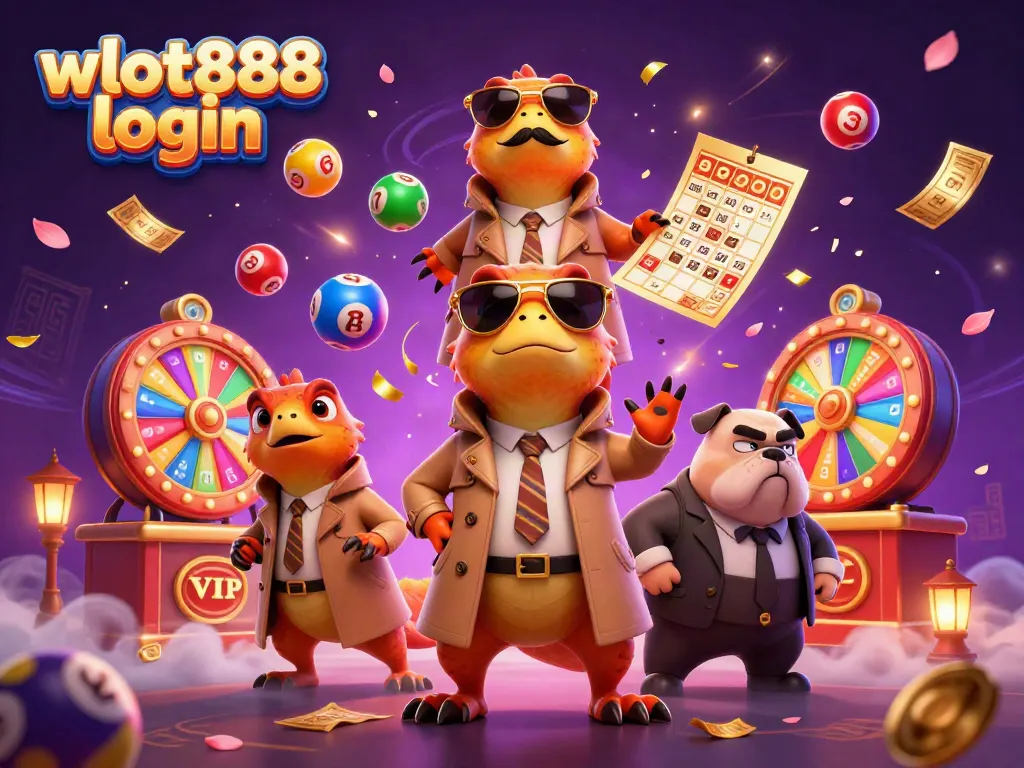 Rasakan keseruan masuk dengan wslot888 login, diwakili oleh tiga raptor dalam jas di kasino!